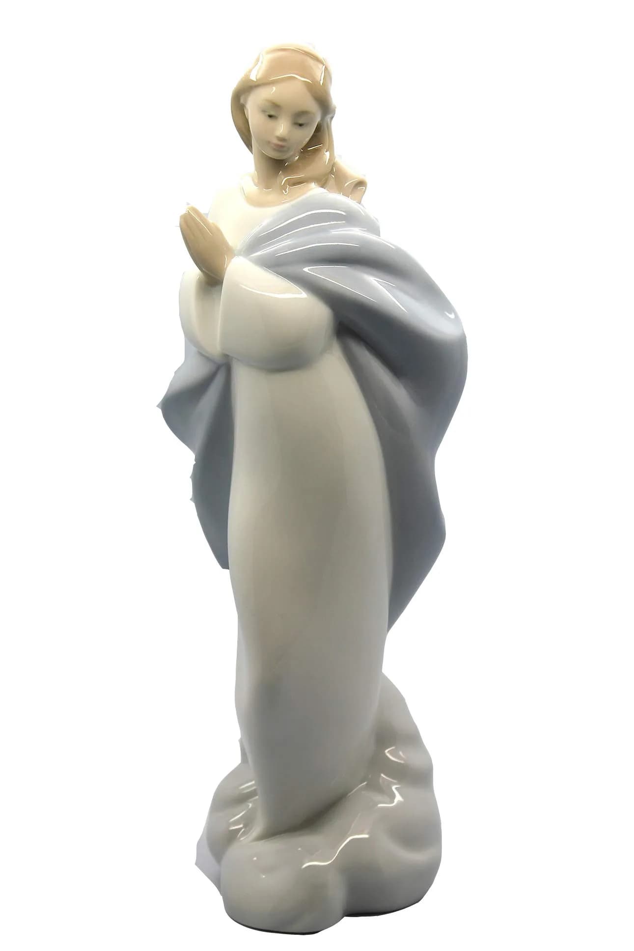 LLADRÓ Nao Collectible Porcelain Figurine: HOLY Mary - 10 3/4" Tall | Holy Mother, Religious Decor - main product image