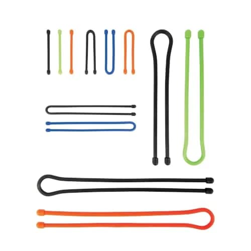Nite Ize Original Gear Tie, 12 Pack, Assorted Colors | Versatile Reusable Twist Ties for Indoor & Outdoor Use thumbnail 3