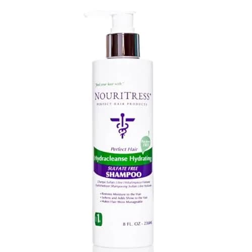 NouriTress Hydracleanse Sulfate Free Shampoo 8 fl oz | Moisturizes & Detangles, Safe for Sensitive Scalps thumbnail 1