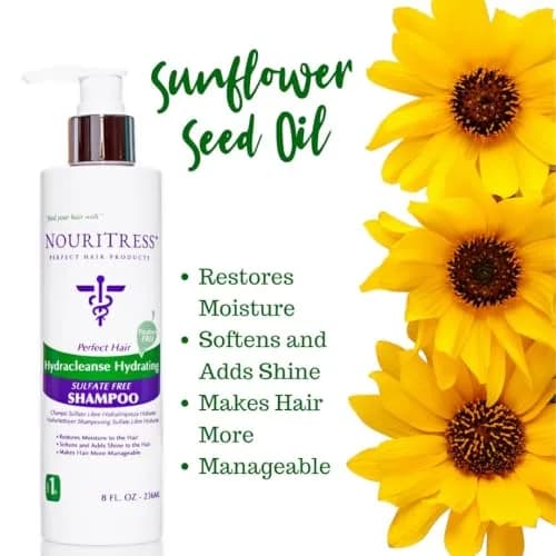 NouriTress Hydracleanse Sulfate Free Shampoo 8 fl oz | Moisturizes & Detangles, Safe for Sensitive Scalps thumbnail 4