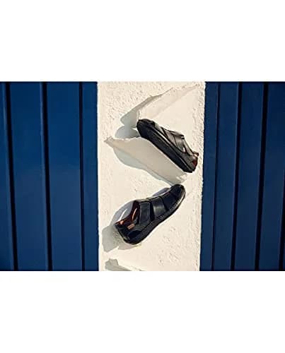 PIKOLINOS Tarifa Men’s Sandals | Leather | Hook-and-Loop Closure | Black thumbnail 8