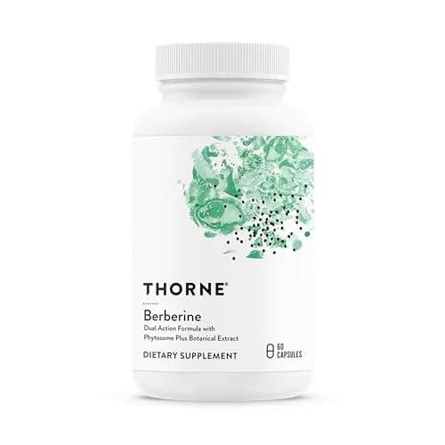 THORNE Berberine Dual Action Phytosome & HCl Formula 60 Capsules | Supports Heart Health, Immune System, Healthy GI & Cholesterol* thumbnail 1