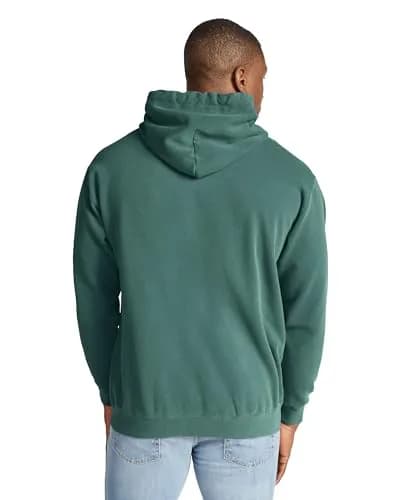 Comfort Colors Ring Spun Sweatshirt Blue Spruce Large | Garment Dyed Cotton-Poly Blend thumbnail 2