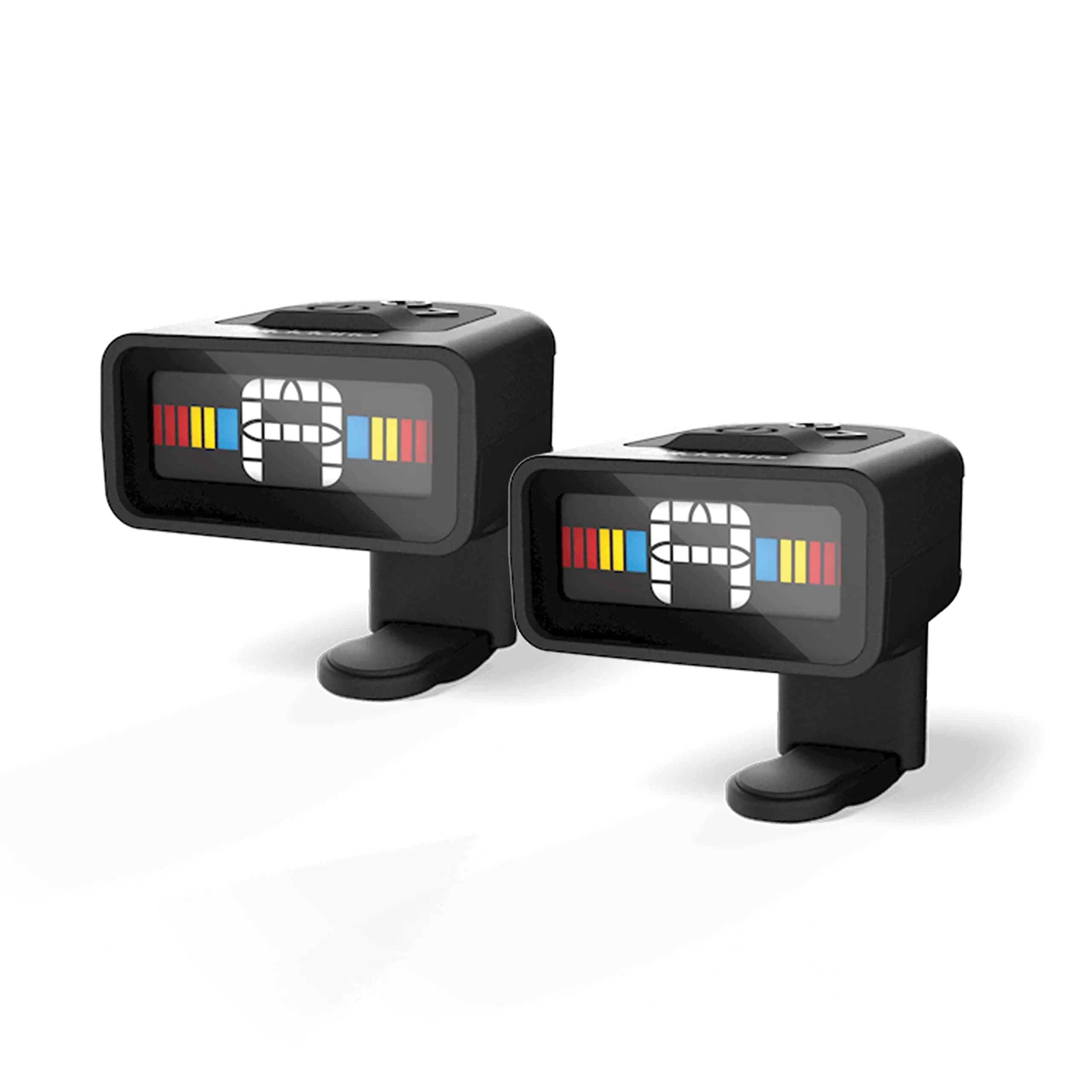 D'Addario NS Micro Headstock Tuner - Black, Two Pack Clip-On for Guitar, Bass, Ukulele - main product image