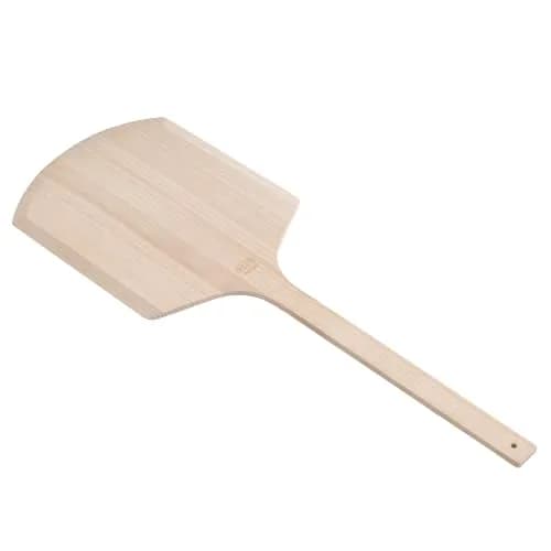 New Star Foodservice Wooden Pizza Peel 14" x 14" | Durable Basswood, 36" Handle thumbnail 4