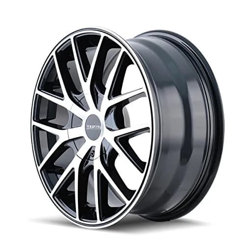 Touren TR60 18x8 Wheel | 5x110/115 Bolt Pattern, 40 Offset, Black/Machined Face/Black Ring thumbnail 2