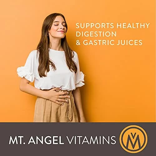 Mt. Angel Vitamins Hydrochloric Acid Betaine 100 Vegetarian Chlorocaps Supports Healthy Digestion & Gastric Juices thumbnail 4