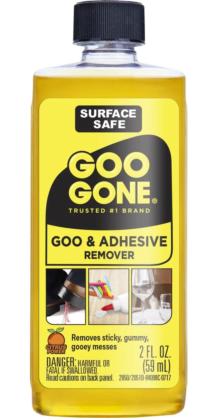 Goo Gone Original 2 Fl Oz Citrus Adhesive Remover for Stickers, Labels & Residue - main product image