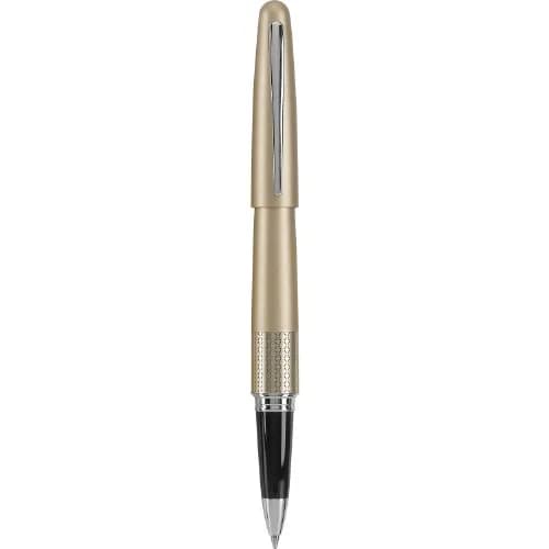 PILOT Metropolitan Collection Gel Roller Pen, Gold Barrel, Fine Point, Black Ink (91203) | Elegant, Refined Style for Professionals thumbnail 1