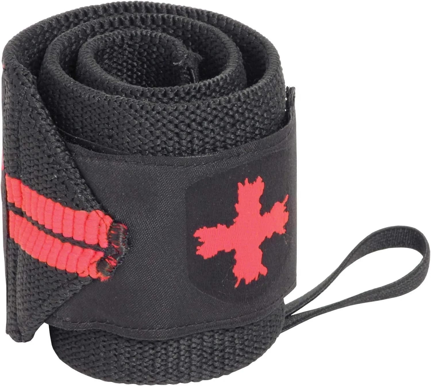 Harbinger Red Line 18-Inch Weightlifting Wrist Wraps (Pair) | Competition Grade Elastic for Maximum Stability - main product image