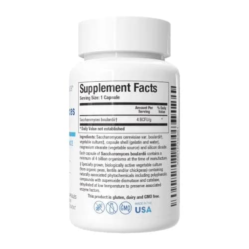 BIOTICS RESEARCH Saccharomyces boulardii Probiotics 235 Mg | Supports Gut & Immune Health thumbnail 2