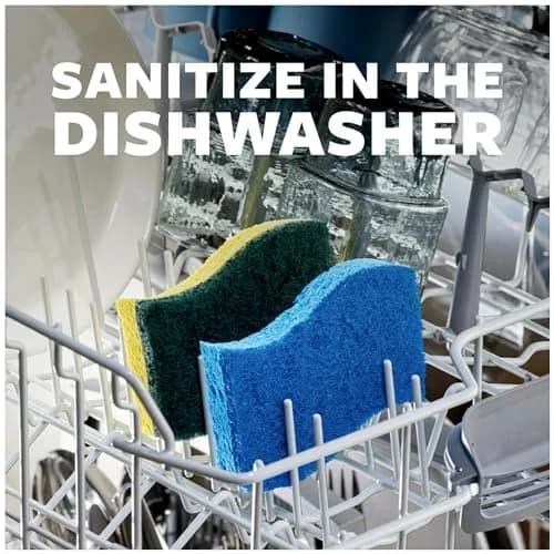 Scotch-Brite Heavy Duty Scrub Sponges, 36-Pack | Scrubbing Power for Tough Kitchen Messes thumbnail 6