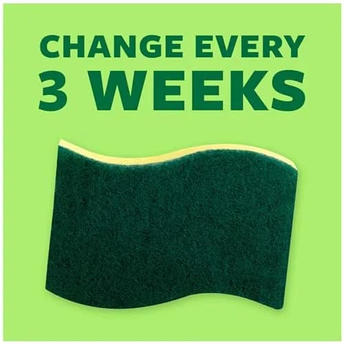 Scotch-Brite Heavy Duty Scrub Sponges, 36-Pack | Scrubbing Power for Tough Kitchen Messes thumbnail 7