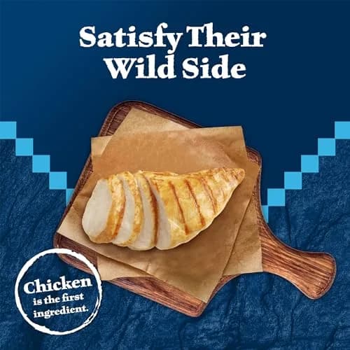 Blue Buffalo Wilderness Chicken & Turkey Soft Cat Treats 57g (2 oz) | Grain-Free, Real Meat First thumbnail 3