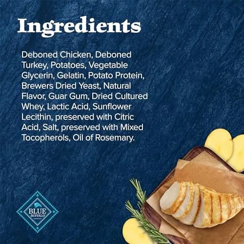 Blue Buffalo Wilderness Chicken & Turkey Soft Cat Treats 57g (2 oz) | Grain-Free, Real Meat First thumbnail 5