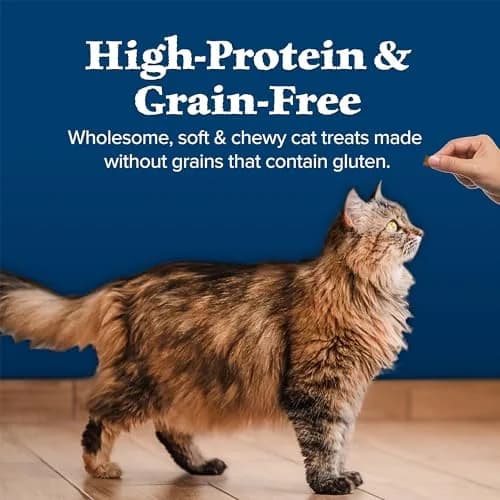 Blue Buffalo Wilderness Chicken & Turkey Soft Cat Treats 57g (2 oz) | Grain-Free, Real Meat First thumbnail 6
