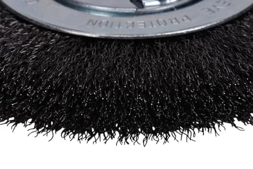 Century Drill & Tool 76864 Wide Face 6" Crimped Wire Wheel for Bench Grinder thumbnail 4