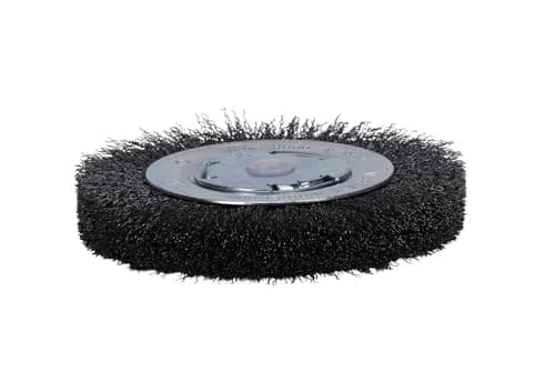 Century Drill & Tool 76864 Wide Face 6" Crimped Wire Wheel for Bench Grinder thumbnail 2