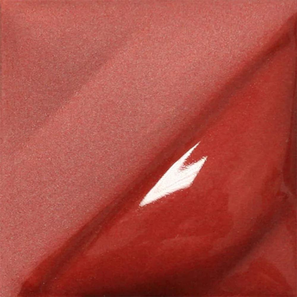 AMACO Velvet Underglaze Red | 2 oz. (59 mL) Lead-Free Ceramic Glaze for Arts & Crafts