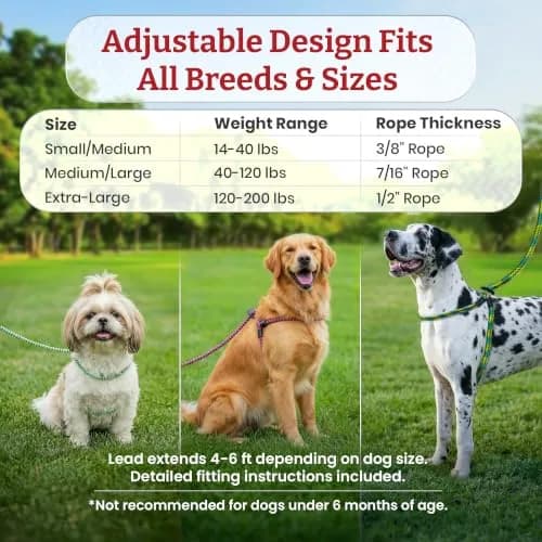 Harness Lead No Pull Dog Harness and Leash Set | Anti Pull, All Sizes, Blue/Multi thumbnail 6