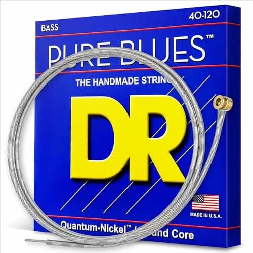 DR Strings Pure Blues Bass Guitar Strings 40-120 | Quantum Nickel 5-String Set thumbnail 1