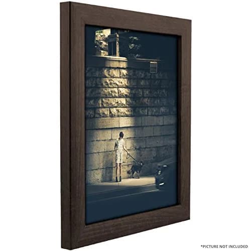 Craig Frames 10x13 Inch Brazilian Walnut Picture Frame with Glass | Ready-to-Hang Wall Decor thumbnail 4