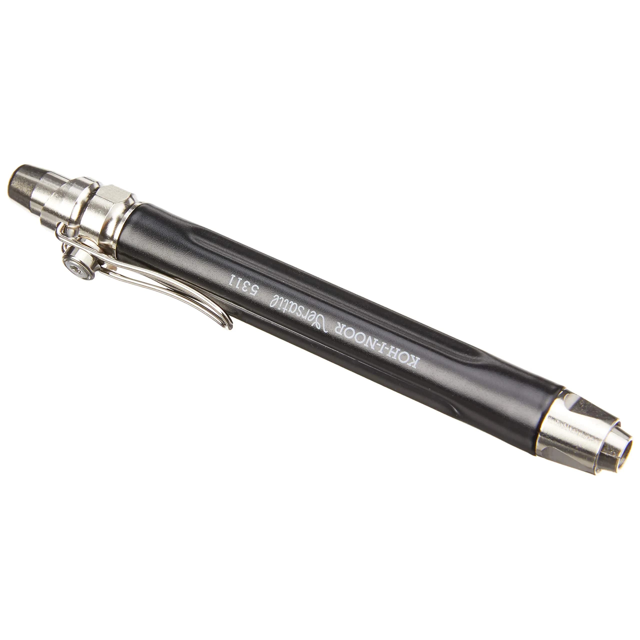 Koh-i-Noor Hardtmuth 4B Graphite Leads 5.6mm x 80mm | Box of 6 — Black