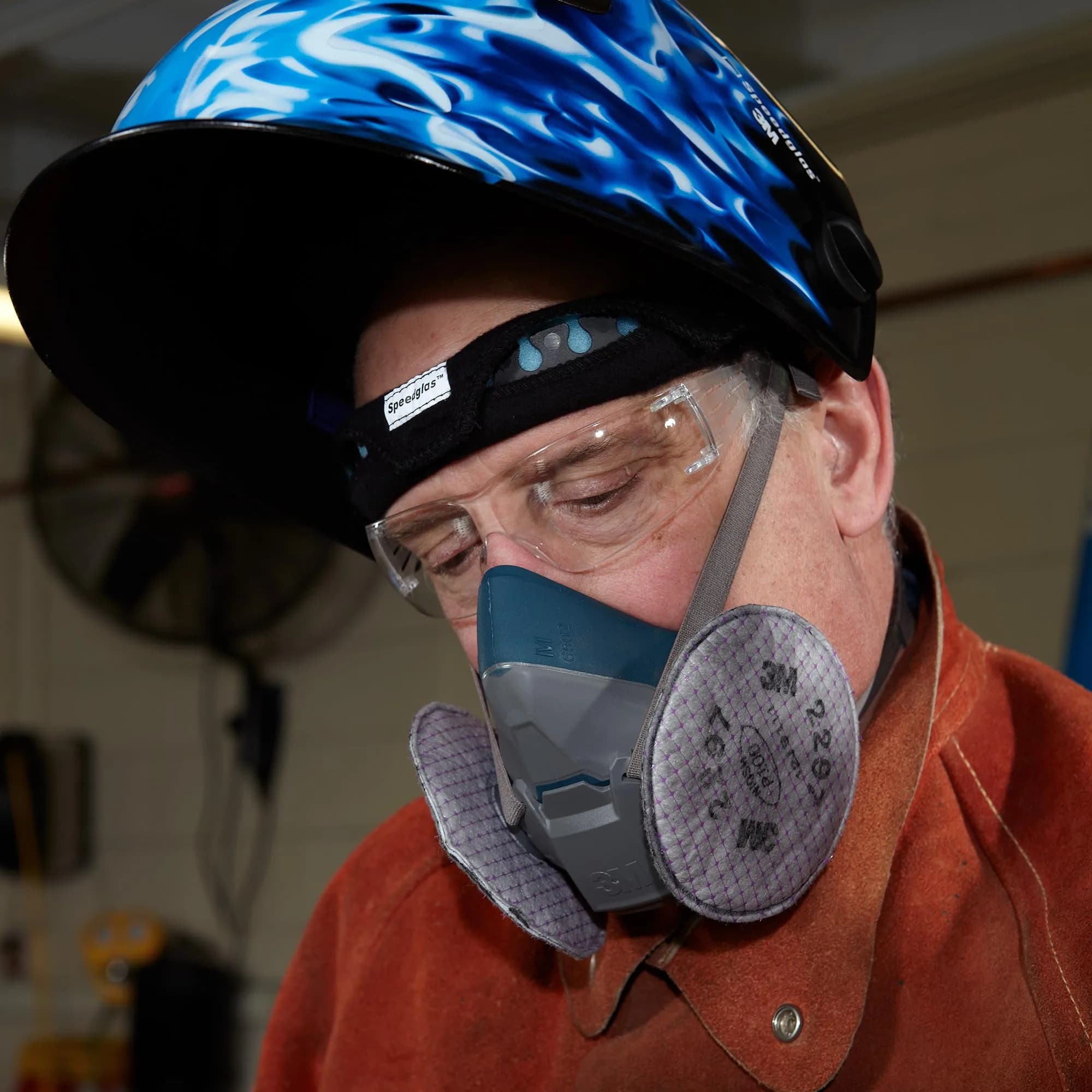 3M P100 Advanced Respirator Filter 2297, 1 Pair | NIOSH Approved for Oil & Non-Oil Particles - view 7