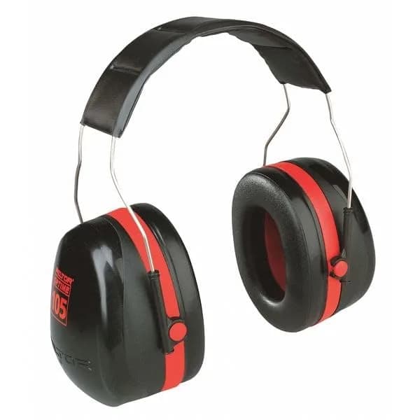 3M PELTOR Optime 105 Ear Muffs Behind the Head NRR 29 | Noise Reduction for Industrial Use - view 3