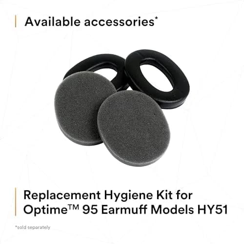 3M PELTOR Optime 95 Earmuffs, Behind-the-Head, 21 dB NRR | Industrial Hearing Protection thumbnail 7