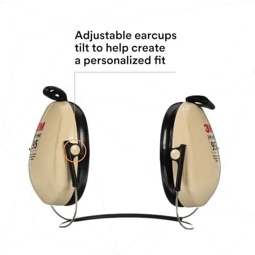 3M PELTOR Optime 95 Earmuffs, Behind-the-Head, 21 dB NRR | Industrial Hearing Protection thumbnail 8