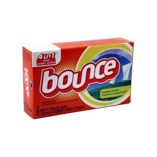 Bounce Dryer Sheets - Coin Vend 2 Count (Pack of 1) | Reduces Wrinkles & Static Cling