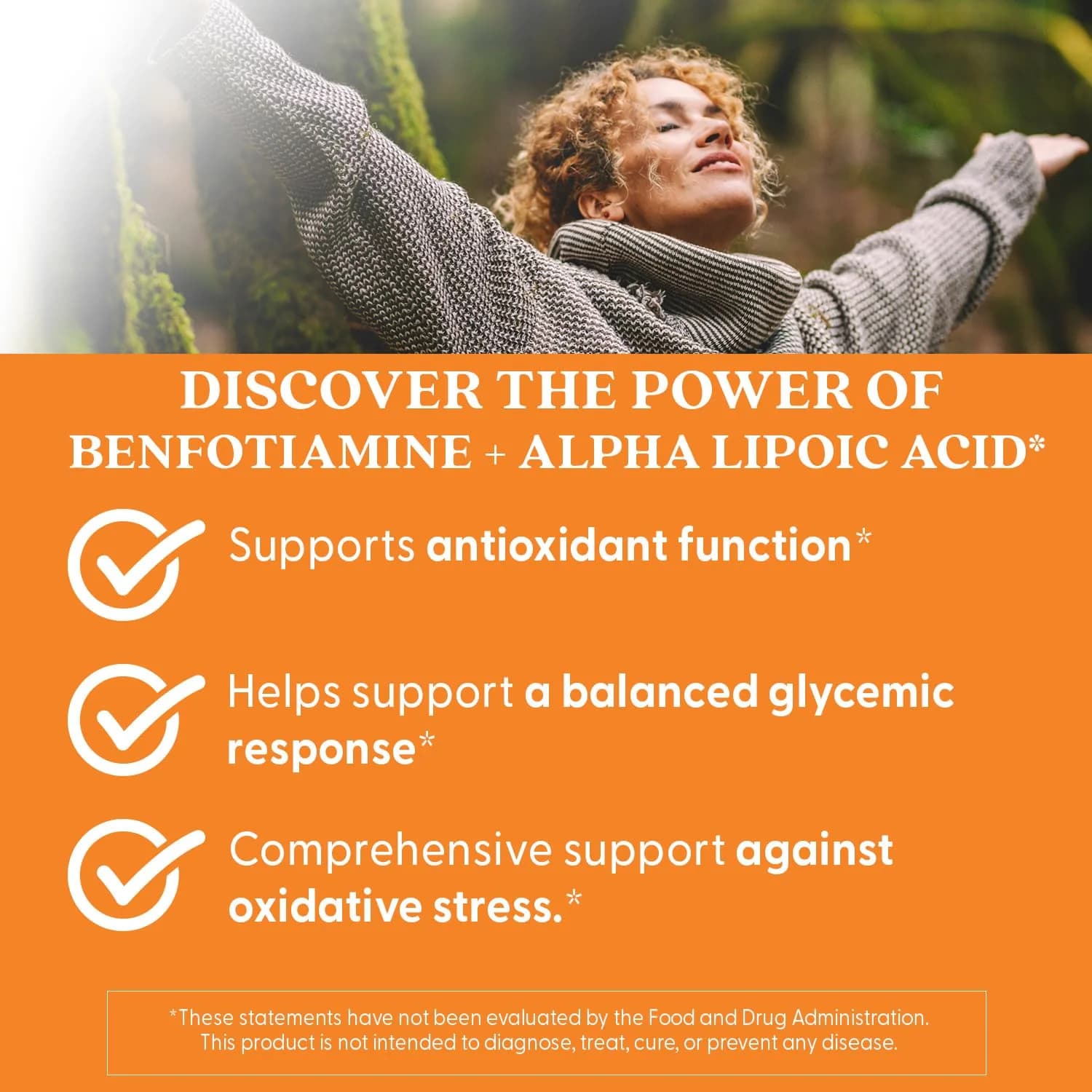 Doctor's Best Benfotiamine Alpha Lipoic Acid Supplement 60 Veg Caps | Supports Glycemic Balance & Metabolic Response - view 3
