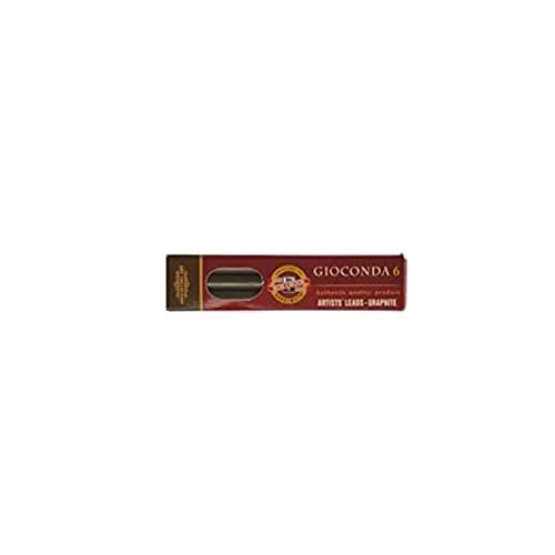 Koh-i-Noor Hardtmuth 4B Graphite Leads 5.6mm x 80mm | Box of 6 thumbnail 1