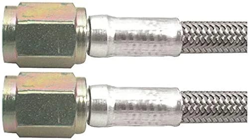 Allstar Performance ALL46300-60#3 Braided Steel Brake Lines 60 Inch | Durable PTFE & Stainless Steel thumbnail 1