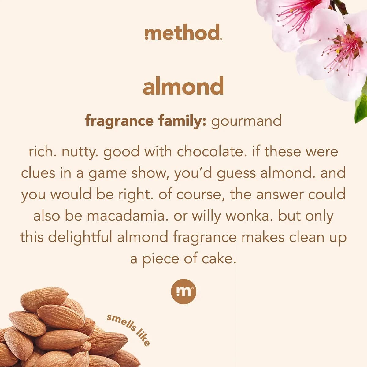 Method Daily Wood Cleaner Spray Almond 828ml (28 Fl Oz) | Cleans & Protects Finished Wood Surfaces - view 3