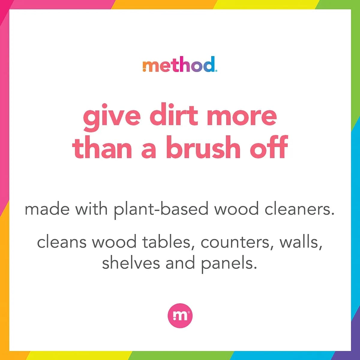 Method Daily Wood Cleaner Spray Almond 828ml (28 Fl Oz) | Cleans & Protects Finished Wood Surfaces - view 4