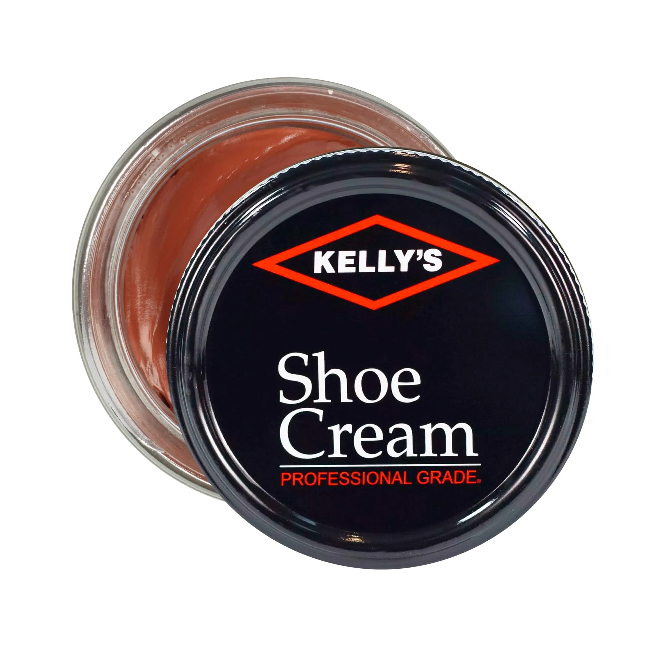 Kelly's London Tan Shoe Polish Cream 1.5 oz (44 ml) | Professional Leather Care - view 2
