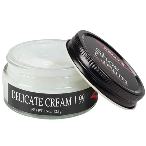 Kelly's Delicate Cream Shoe Polish 1.5 oz (44 ml) | Professional Leather Shoe Cream thumbnail 1