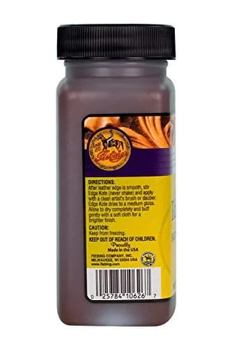 Fiebing's Edge Kote Leather Paint Brown 118ml (4 Fl Oz) | Professional Flexible Water-Resistant Finish thumbnail 2
