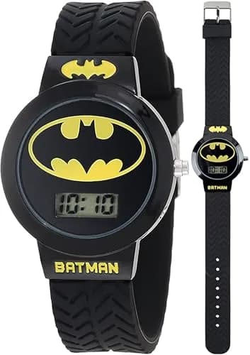 Accutime Batman Kids' BAT5041 Watch with Black Rubber Band | Digital Time & Superhero Style (70-120 chars) thumbnail 1