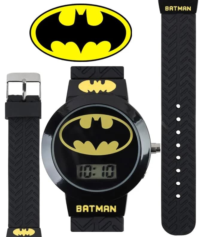 Accutime Batman Kids' BAT5041 Watch with Black Rubber Band | Digital Time & Superhero Style (70-120 chars) thumbnail 2