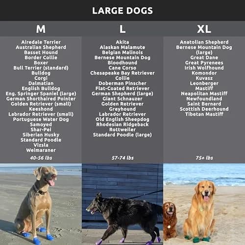 PawZ Rubber Dog Boots - Waterproof Non-Slip Dog Shoes for Hot Pavement, 12 Pack XL thumbnail 4