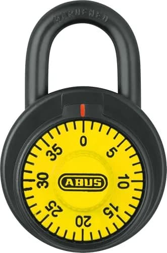 ABUS 78/50 Combination Padlock 48mm (1.89in) | Hardened Steel Shackle, Resettable 3-Dial Combination thumbnail 1
