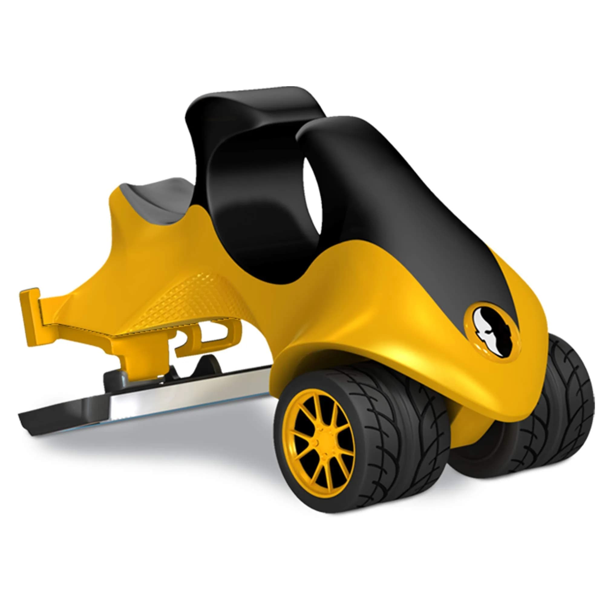 HeadBlade ATX Razor Original 1 Count (0.45g) | Rigid Body with 4-Blade Design & Non-Slip Rubber Ring - main product image