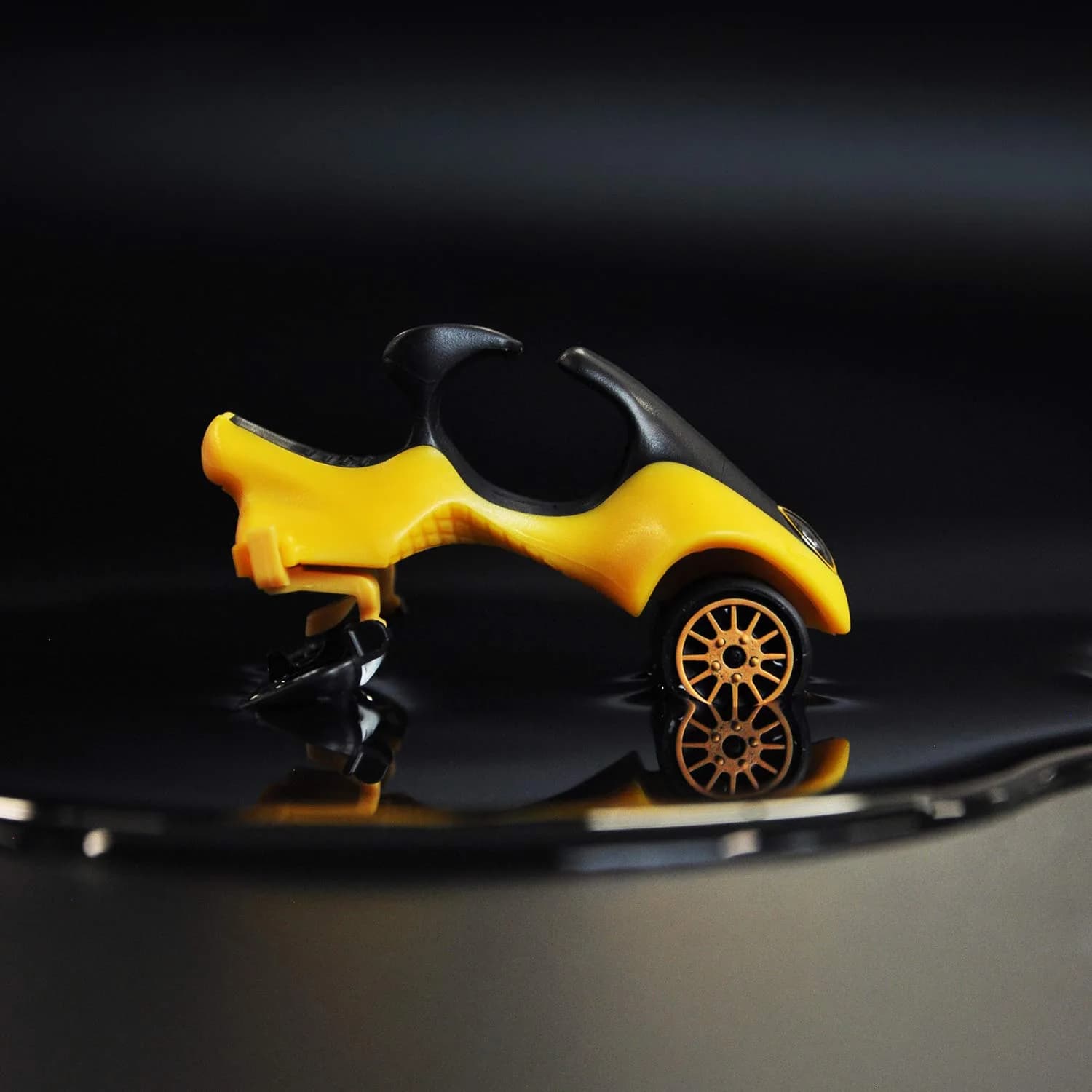 HeadBlade ATX Razor Original 1 Count (0.45g) | Rigid Body with 4-Blade Design & Non-Slip Rubber Ring - view 3
