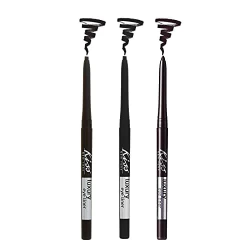 Kiss Luxury Eyeliner Intensifying Brown | Waterproof, Smudge & Sweat Proof, 1 Count thumbnail 6