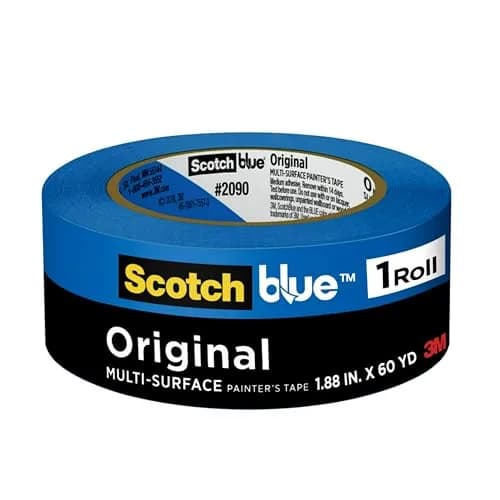 3M ScotchBlue Original Painter's Tape 1.88 in x 60 yd | Multi-Surface, Medium Adhesive, UV Resistant thumbnail 1
