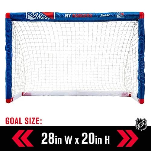 Franklin Sports NHL Team Mini Hockey Set with Sticks and Ball | Ages 3+ Indoor Knee Play thumbnail 3
