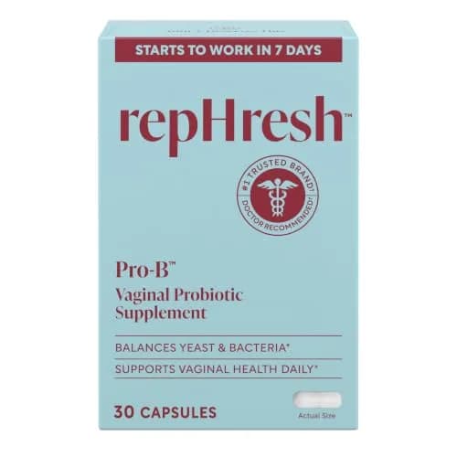 Rephresh Pro-B Vaginal Probiotic Supplement 30 Count | Supports Feminine Health & Balance thumbnail 2
